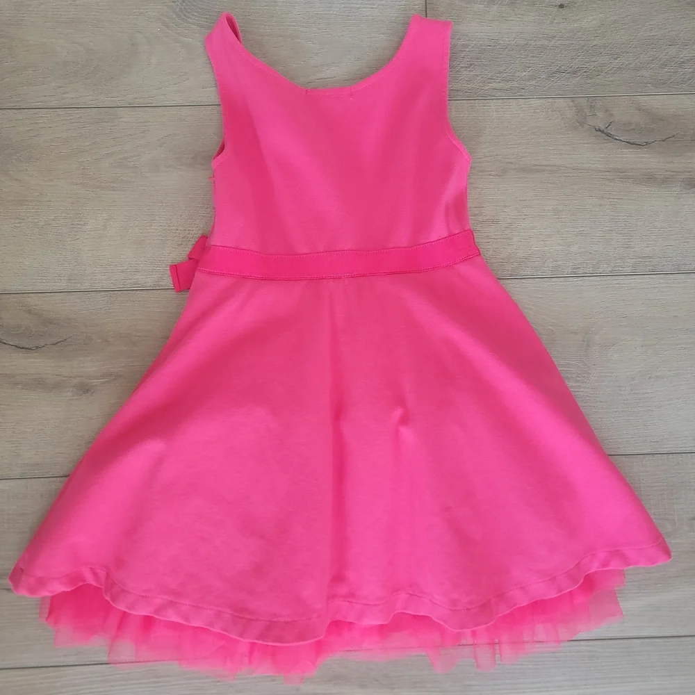 Gap Kids Girls Pink Tulle Skirt Party Dress Size S 6-7 Balletcore Pink